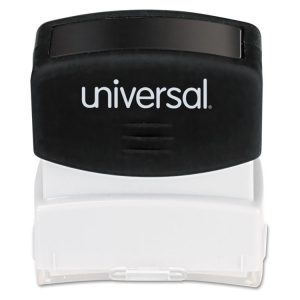 Universal® Pre-Inked One-Color Stamp