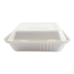 Boardwalk® Bagasse Food Containers