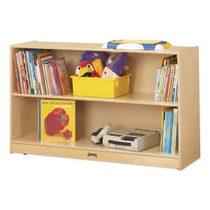 Jonti-Craft Adjustable Mobile Straight-Shelves