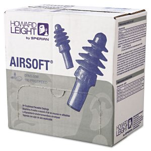 Howard Leight® by Honeywell AirSoft® Multiple-Use Earplugs