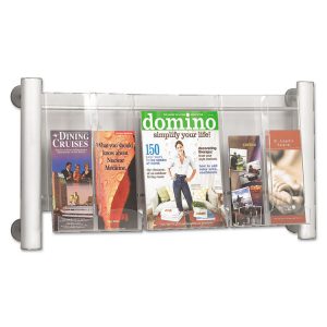 Safco® Luxe™ Magazine & Pamphlet Display