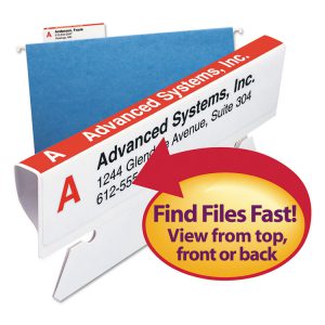 Smead® Viewables® Hanging Folder Tabs and Labels