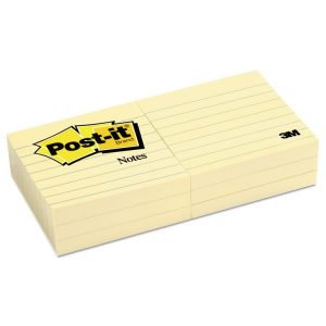 Post-it® Notes Original Pads in Canary Yellow