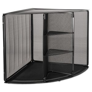 Rolodex™ Mesh Corner Desktop Shelf
