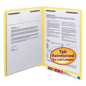 Smead® WaterShed®/CutLess® End Tab Fastener Folders