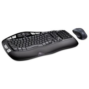 Logitech® MK550 Wireless Wave Keyboard + Mouse Combo