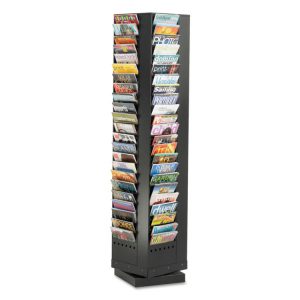 Safco® Steel Rotary Magazine Rack