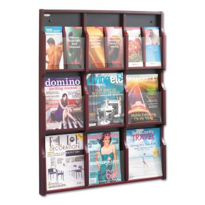 Safco® Expose™ Adjustable Magazine/Pamphlet Literature Display