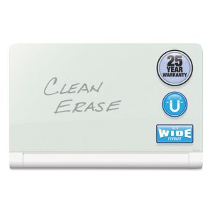 Quartet® Horizon™ Magnetic Glass Marker Board with Hidden Tray