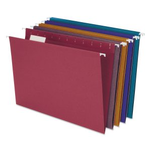 Pendaflex® Earthwise® by Pendaflex® 100% Recycled Colored Hanging File Folders