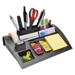 Post-it® Weighted Base Desktop Organizer