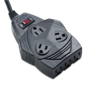 Fellowes® Mighty 8 Eight-Outlet Surge Protector