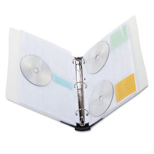 Innovera® CD/DVD Three-Ring Binder