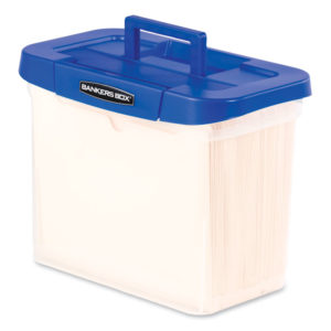Bankers Box® Heavy-Duty Portable File Box