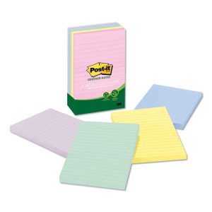 Post-it® Greener Notes Original Recycled Note Pads