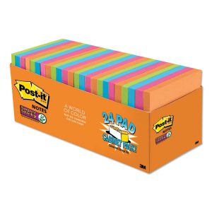 Post-it® Notes Super Sticky Pads in Rio de Janeiro Colors