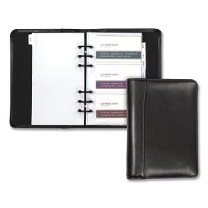 Samsill® Regal™ Leather Business Card Binder