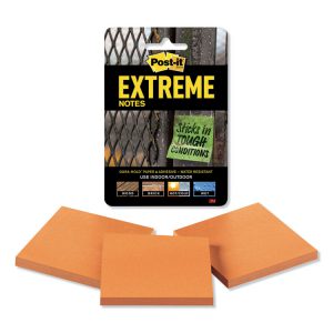 Post-it® Extreme Notes Water-Resistant Self-Stick Notes