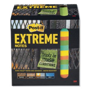 Post-it® Extreme Notes Water-Resistant Self-Stick Notes