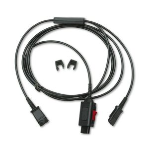 poly® Y Splitter Headset Adapter