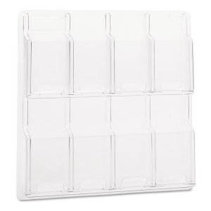 Safco® Reveal™ Clear Literature Displays