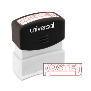 Universal® Pre-Inked One-Color Stamp