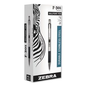 Zebra® F-301® Retractable Ballpoint Pen