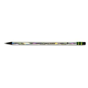 Ticonderoga® Noir Holographic Woodcase Pencil