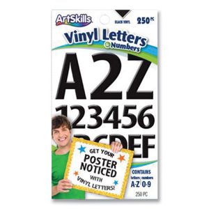 ArtSkills® Poster and Bulletin Board Vinyl Letters and Numbers