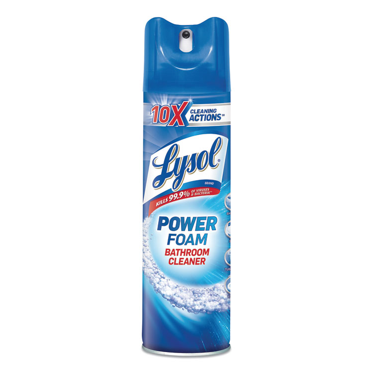 LYSOL® Brand Power Foam Bathroom Cleaner LYSOL® Brand Power Foam Bathroom Cleaner