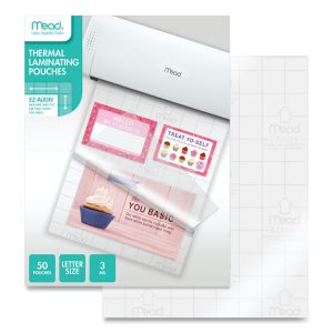 Mead® EZAlign™ Thermal Laminating Pouches
