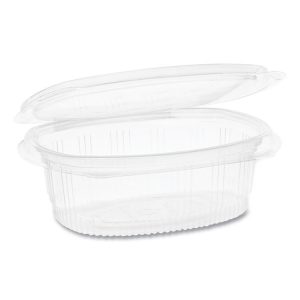 Pactiv EarthChoice® PET Hinged Lid Deli Containers