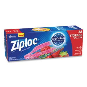 Ziploc® Double Zipper Storage Bags