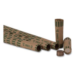 Pap-R Products Preformed Tubular Coin Wrappers