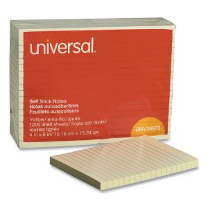 Universal® Self-Stick Note Pads