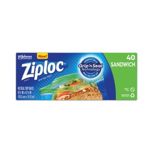 Ziploc® Resealable Sandwich Bags