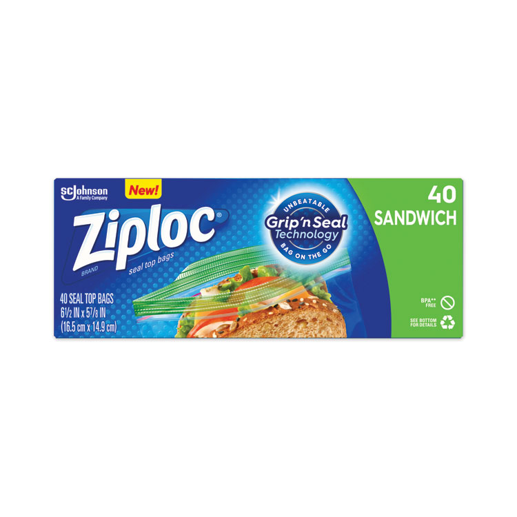 Ziploc® Resealable Sandwich Bags Ziploc® Resealable Sandwich Bags
