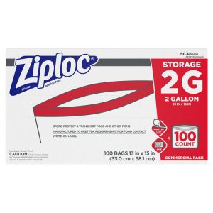 Ziploc® Double Zipper Storage Bags