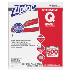 Ziploc® Double Zipper Storage Bags