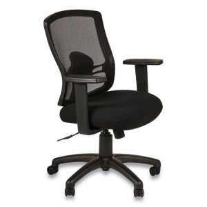 Alera® Etros Series Mesh Mid-Back Petite Swivel/Tilt Chair