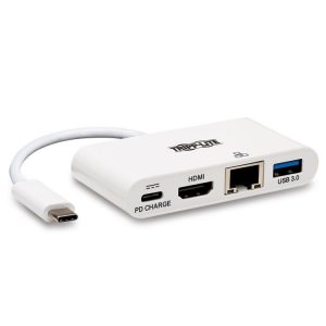 Tripp Lite 4K Dock with Charging and Ethernet