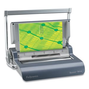 Fellowes® Quasar™ Manual Wire Binding Machine