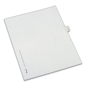 Avery® Preprinted Allstate® Style Legal Dividers