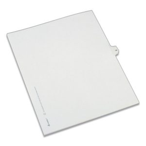 Avery® Preprinted Allstate® Style Legal Dividers