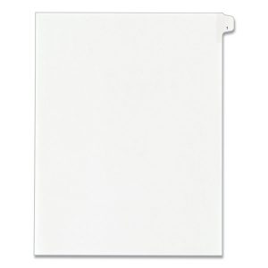 Avery® Preprinted Allstate® Style Legal Dividers