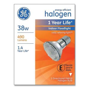 GE Energy-Efficient PAR20 Halogen Bulb