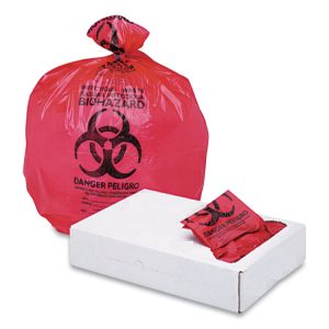Boardwalk® Linear Low Density Health Care Trash Can Liners
