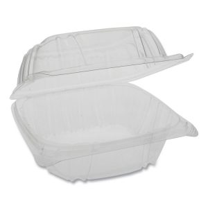 Pacitv Sensation™ SmartLock Clear Hinged Lid Containers