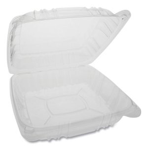 Pacitv Sensation™ SmartLock Clear Hinged Lid Containers