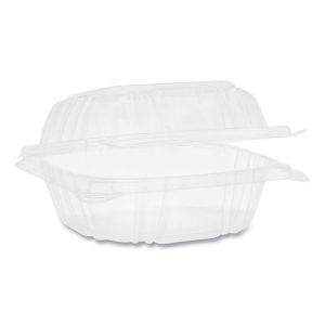 Pacitv Sensation™ SmartLock Clear Hinged Lid Containers